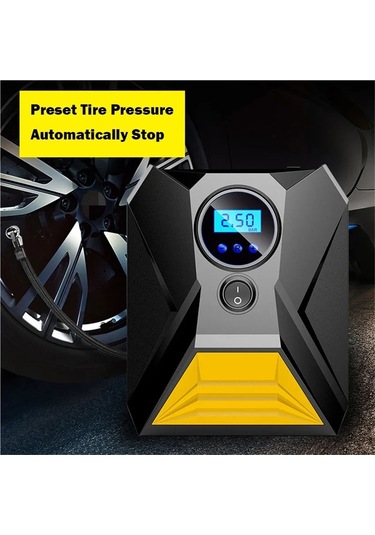 Jialan Dijital Araba Şişme Pompa Elektrikli Lastik Hava