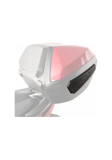 GP Kompozit Honda Forza 250 Uyumlu Motosiklet Çanta Koruma Pedi Siyah