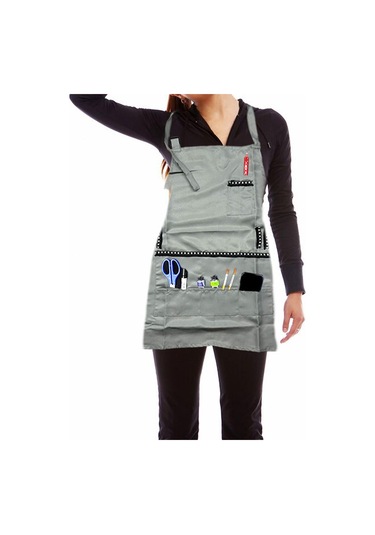 Suntek Sanatçı Önlük Yardımcı Profesyonel Sanat Gri Gri