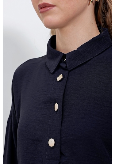 6631 Oversize Alt-üst Takım - Lacivert 6631bgd19-009-14577 001