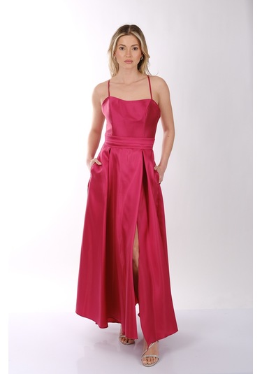 Abiye Elbise Dori 00kb7078 Vişne