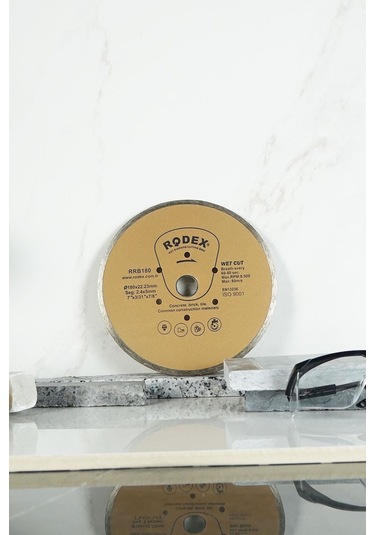 Rodex RRB180 Sürekli Tip Elmas Tuğla, Granit, Mermer Kesme Diski