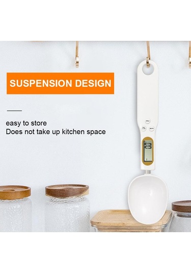 Kırmızı Elektronik Mutfak Terazisi 500g 0.1g Lcd Dijital Gıda Unu Dijital Kaşık Ölçeği Mini Mutfak Aracı Süt Kahve Terazisi