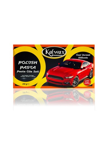 Kalwax Pasta Cila Seti Krem 250 G 2 Adet Sünger N11.116