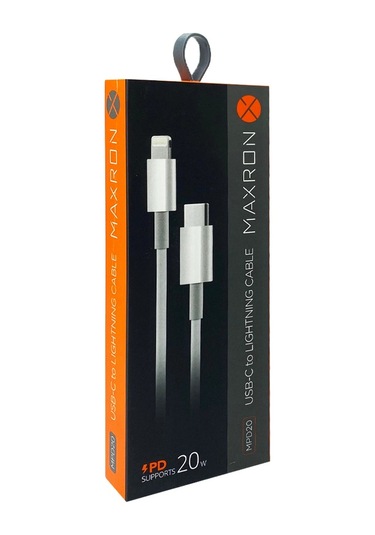 Maxron MPD20 Pd 20W Type C to Lightning - Lightning to Type C Şarj Kablosu 1 M