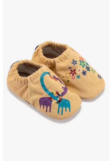 Hopfrög Kids Lovely Hyper Pastel Sarı Barefoot Akıllı Patik Sarı