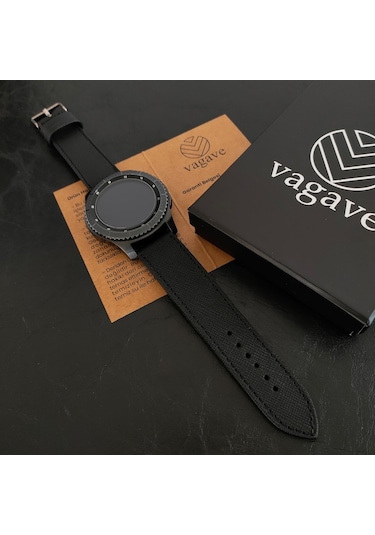 Vagave Samsung Uyumlu Active / Watch / Gear 20 Mm / 22 Mm Deri Kordon (497125572)