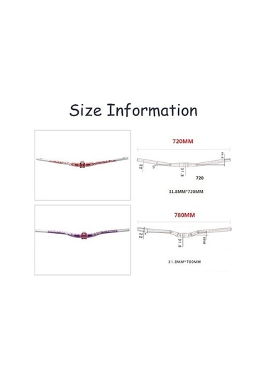 Artfulabode Yokuş Suntek Siyah-720mm Alüminyum Gidon Dağ Bisikleti Nr Pp Siyah