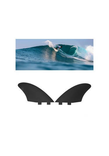 Ximistore9 Pvc Malzeme Surfboard Fini - Fcs Uyumlu, Sağ-sol Çift, Yönlendirme Ve Stabilite Artırıcı, Kolay Kurulum, Sup Ve Surf Tahtaları İçin
