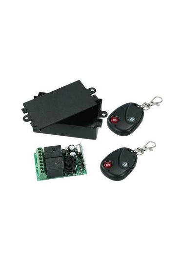 Pazly 433mhz 12v 2k 10a Röleli Alıcı + 2x2 Tuş Rf Kumanda 1527 Entegre - Akıllı Ev Otomasyon İçin Diğer