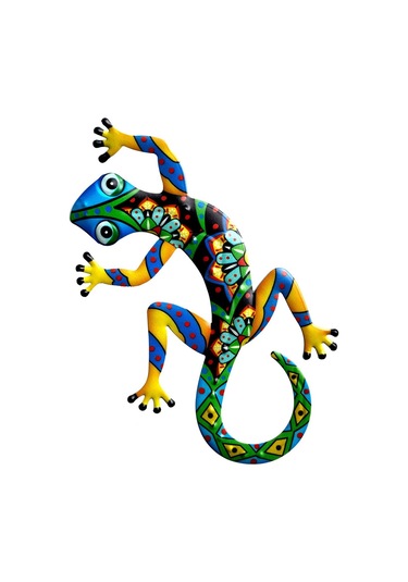 Suntek Gecko Heykelcik Yatak Odası Yaratıcı Renkli Yeşil