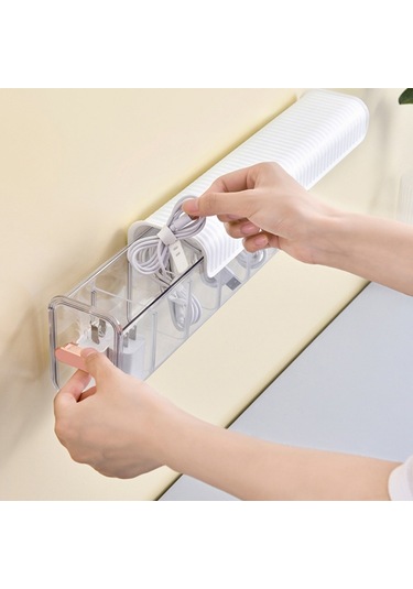 Sones Çekmeceli Kablo Düzenleyici Yatak Odası Gardırop İç Çamaşırı Rafı Yeşil