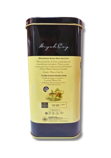 Mahmood Tea Ceylon Black Tea Teneke Kutu 450 G