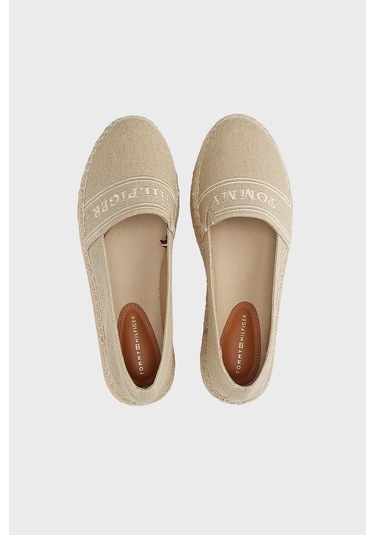 Tommy Hilfiger Bayan Espadril Fw0fw08543 Acc Bej Bej