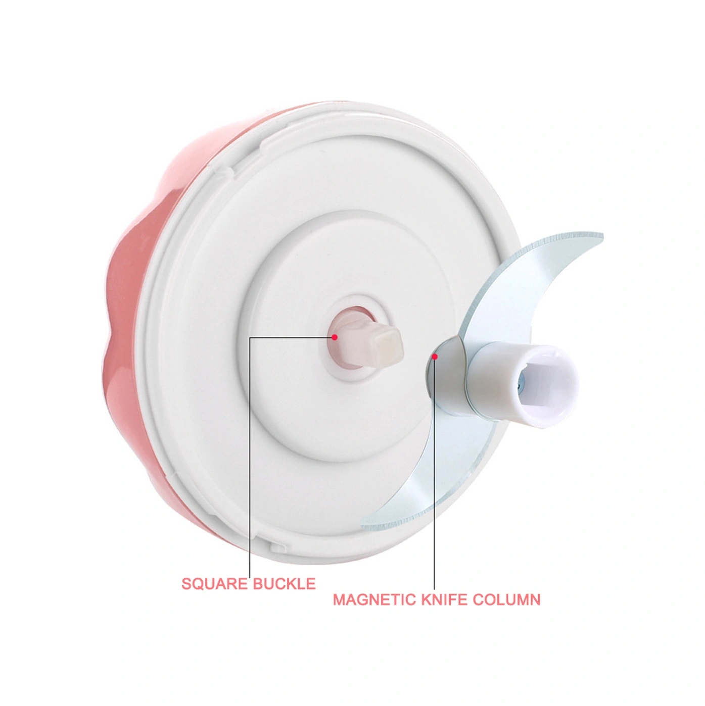 Youmex Manuel Sarımsak Dilimleyici, Ev Kullanıma Çok Fonksiyonlu Sebze Kesici, Baharat Ezici, 170ml Kapasite, Paslanmaz Çelik İç, 9x7cm Küçük Boyut Çok Renkli