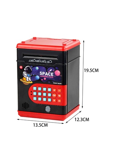 Dolıty Kaydırma Para Sı Oyuncak Paralar Şifre Elektronik 13,5cmx12,3cmx19,5cm