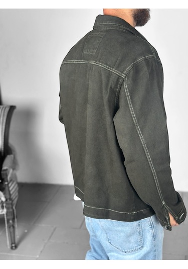 Cocopelli Premium Kalite Yes İl Kot Ceket Coc1947 Yeşil