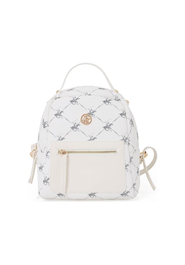 Beverly Hills Polo Club Kadın Sırt Çantası 05bhpc132 Beyaz