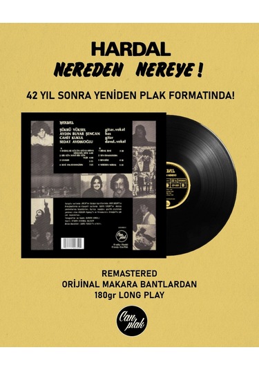 Hardal Nereden Nereye - Plak