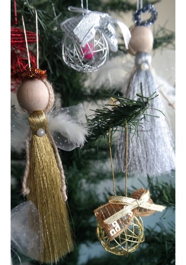 Yılbaşı Melekler 4 Adet Set