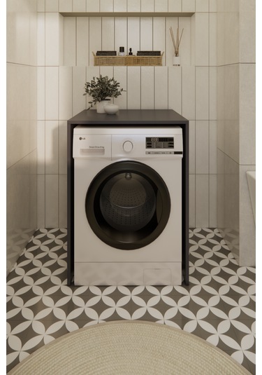 Odaco Premium Çkmd-01 %100 Mdf Çamaşır Ve Kurutma Makinası Banyo Dolabı Antrasit Odaco Premium Çkmd-01 %100 Mdf Çamaşır Ve Kurutma Makinası Banyo Dolabı Antrasit