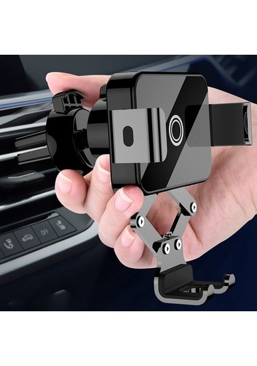 Joyhub Araç Telefonu Tutucu Hava Çıkışı Navigasyon Desteği Evrensel Yerçekimi Teleskopik Android Ve Için Uygun Siyah Yok Havalandırma Wxvn7m