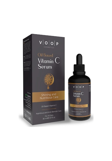 Voop Yağ Bazlı C Vitaminli Aydınlatıcı Serum 30 ML
