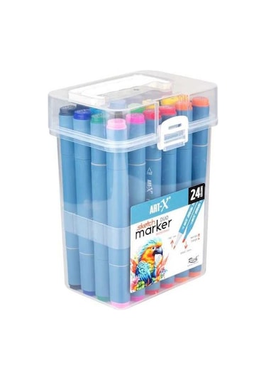 Rich Art X Sketch Marker Duo Çift Uçlu Marker Kalem 24 Renk Set 18047