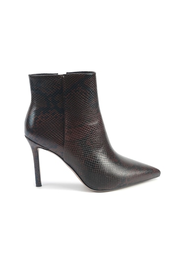 Nine West Jules 5pr Kahverengi Kadın Topuklu Bot 000000000102035049 Kahverengi