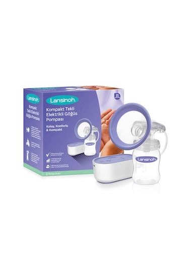 Lansinoh Kompakt Tekli Elektrikli Göğüs  Pompası