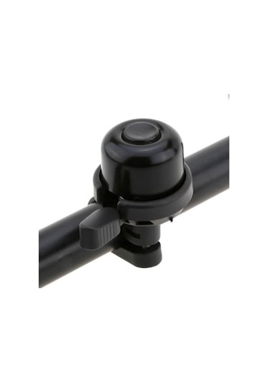 Bisiklet Zil Sol Vuruş Krom&Siyah Çın Çın İtmeli Vuruş Siyah Gri - Siyah