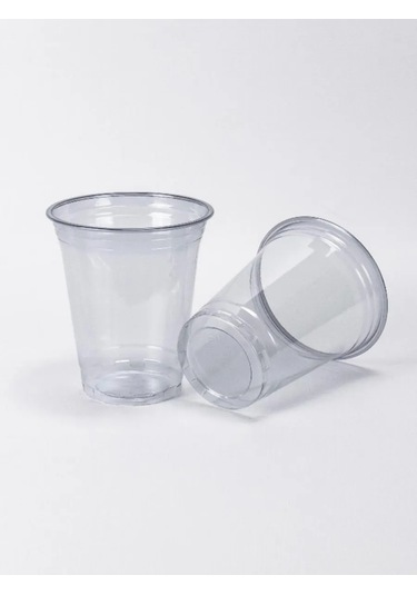 Upax-unity Şeffaf Tek Kullanımlık Karo Shaker Bardaklar, 300ml, 50 Adet 321593051 100 adet