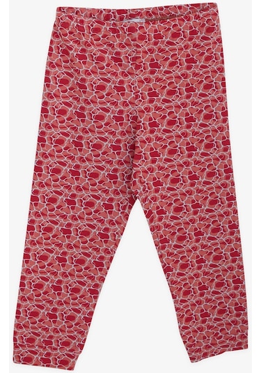 Macawı Kız Çocuk Pijama Takımı Karışık Desenli 3-7 Yaş, Pembe-pembe Pembe