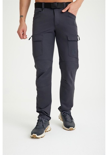 Q&steinbock Mixos Erkek Outdoor Pantolon-26845 - Gri