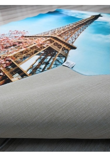 Foto Baskılı Halı Artist Parisçiçek 90X140 Cm Çok Renkli