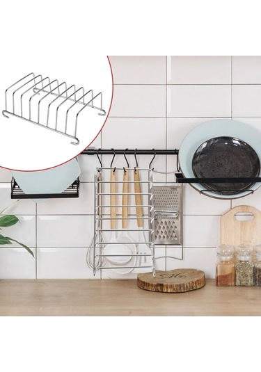 Airfryer 3.5 Lt Ve 5 Lt Uyumlu Çelik Izgara Ve Ekmek Kızartma Rafı Aksesuar