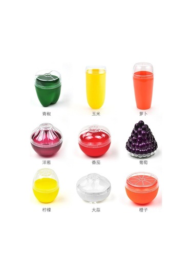 Kangvka Meyve Ve Sebze Saklama Kapları Seti, Taşınabilir Plastik Gıda Saklama Kapları, Şeffaf Kapaklı Siyah