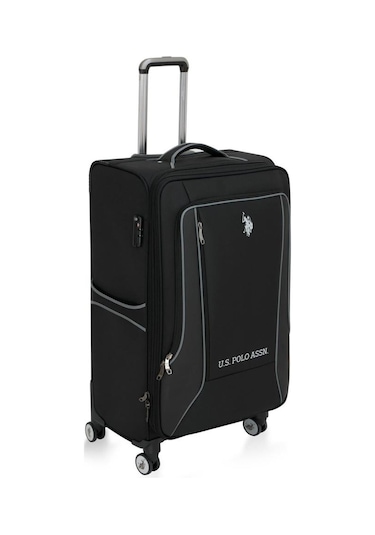 U.s. Polo Assn. Plvlz24020b Kumaş Valiz Orta Boy Siyah