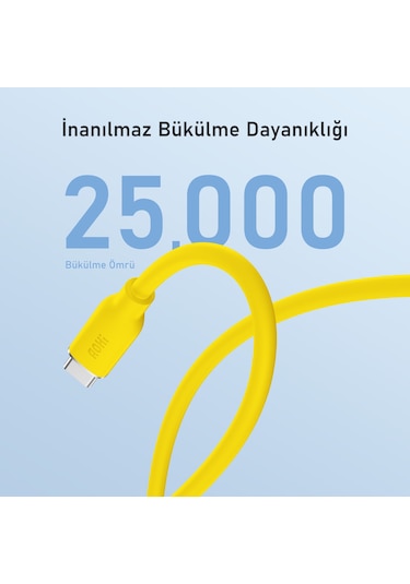 Aohi Silky Type-c To Type-c 1m Pd 3.1 480mbps 140w Süper Hızlı Şarj/data Kablosu Seti 2'li