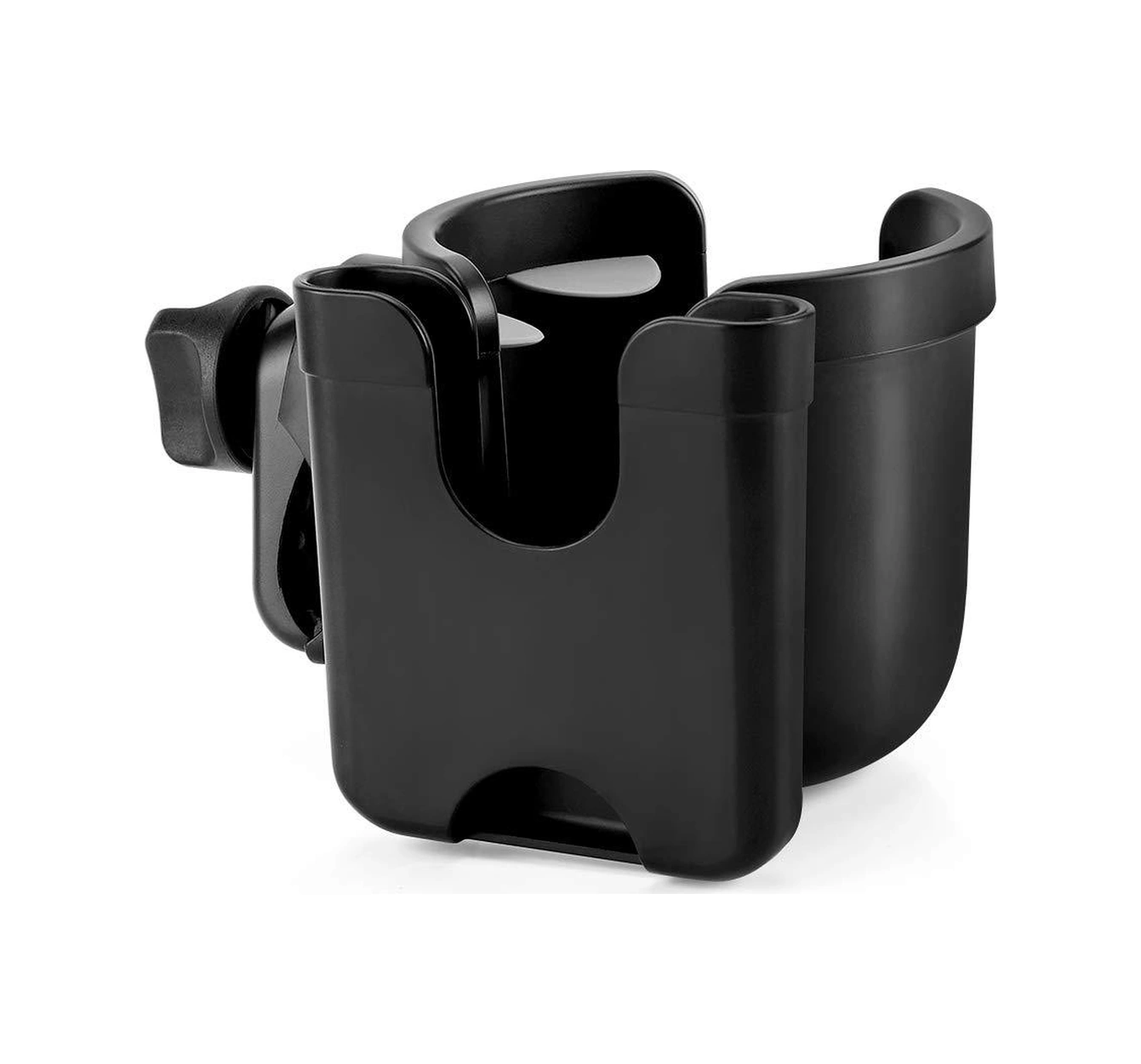 Padalink Ev, Araba Kullanıma Uygun Universal Telefon Tutucu, 3.5"-6.8" Telefon Boyutuna Uygun, Siyah Abs Plastik Materyal, 0.55-1.7 İn Clip Aralığı