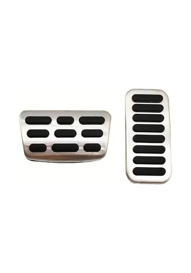 Xuweiwei Hyundai Kona Kauai Os Sx2 2018-2025 Paslanmaz Çelik Kaymaz Tabanlık Pedal