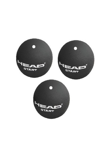 Head Start White Dot 3'lü Squash Ball Beyaz