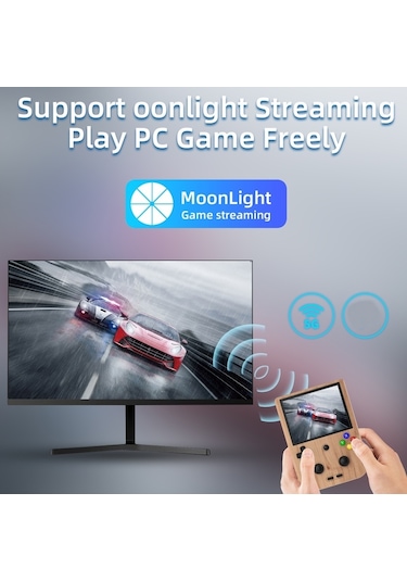 Anbernıc RG405V 4" Ekran Android 12 Sistemi T618 64-bit 4 + 128G 7000+ Oyunlar Taşınabilir Oyun Konsolu