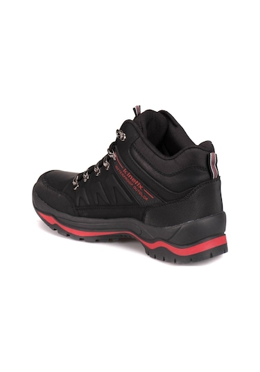 Kinetix Barnard Siyah Kırmızı Waterproof Bot Siyah