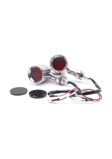 Z006 1 Çift 12v Modifiye Evrensel Motosiklet Led Dönüş Sinyali Galvanik