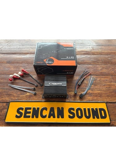 Cadence Q-4.80 4x160watt Mini Teyp Arkası Anfi
