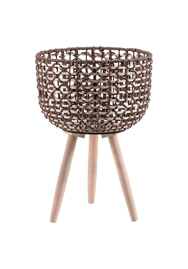 Suntek Magideal Daire Çizim Odası Için Ayaklı Saksı Ile M stil a