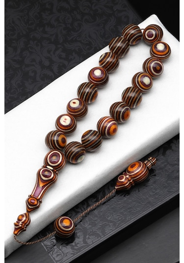 Maskot Efe Kafur Ağacı Tesbih 12 X 13 Mm Küre Kesim - T-1707