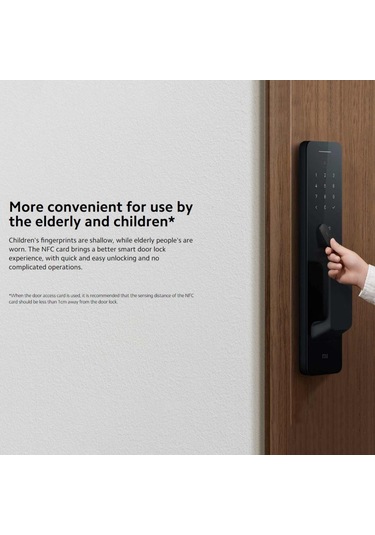 Sones Xiaomi Akıllı Kapı Kilidi Nfc Kart Global Sürümü