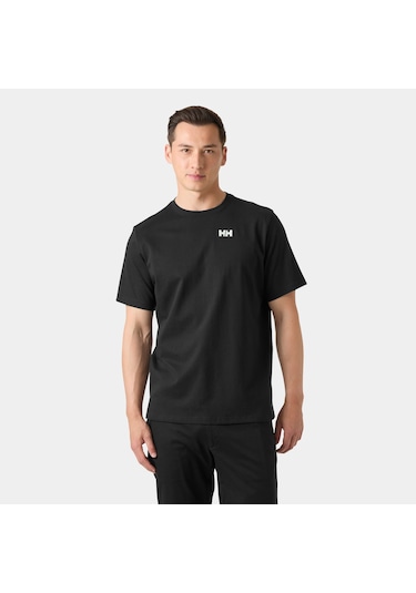 Helly Hansen Core Graphic Erkek T-shirt-32488 Siyah